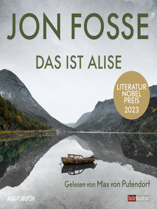 Titeldetails für Das ist Alise nach Jon Fosse - Verfügbar